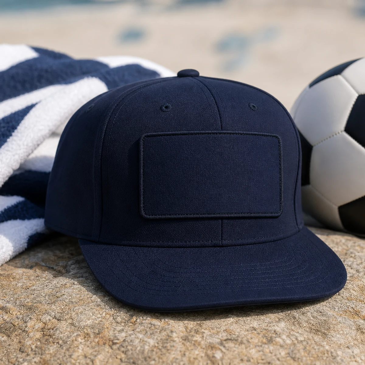 Adult Fan Ink match-day fan gear fan gear fan gear Beach Snapback Navy Hat